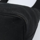 FENDI Hand Bag Nylon Black Silver Auth YKZ062-15