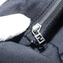 FENDI Hand Bag Nylon Black Silver Auth YKZ062-21