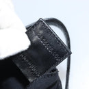 FENDI Hand Bag Nylon Black Silver Auth YKZ062-12