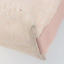 Christian Dior Trotter Canvas Shoulder Bag Pink Silver Auth YKZ088A-15