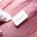 Christian Dior Trotter Canvas Shoulder Bag Pink Silver Auth YKZ088A-17