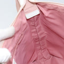Christian Dior Trotter Canvas Shoulder Bag Pink Silver Auth YKZ088A-18