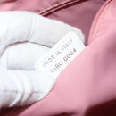 Christian Dior Trotter Canvas Shoulder Bag Pink Silver Auth YKZ088A-12