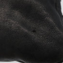 Jimmy Choo Clutch Bag Leather Black Auth YKZ093-8