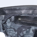 Jimmy Choo Clutch Bag Leather Black Auth YKZ093-20