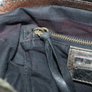 BALENCIAGA The City Hand Bag Leather 2way Brown 115748 Auth YKZ094-21