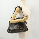 BALENCIAGA The City Hand Bag Leather 2way Brown 115748 Auth YKZ094-30