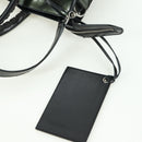 BALENCIAGA Giant City Hand Bag Leather 2way Black Silver 281770 Auth YKZ099SAV-21