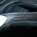 BALENCIAGA Giant City Hand Bag Leather 2way Black Silver 281770 Auth YKZ099SAV-12