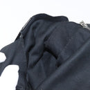 FENDI Mamma Baguette Shoulder Bag Nylon Black Silver Auth YKZ1001-23