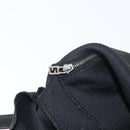 FENDI Mamma Baguette Shoulder Bag Nylon Black Silver Auth YKZ1001-24