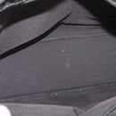 HERMES Her Line Hand Bag Canvas Gray Auth YKZ1002-11
