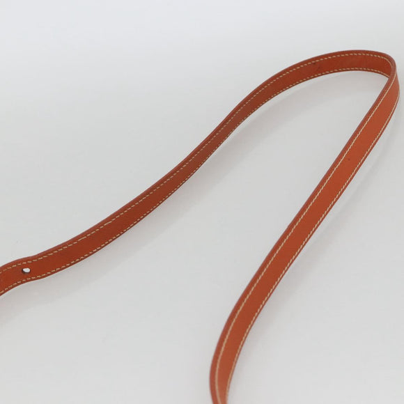 PRADA Tote Bag Nylon 2way Orange Gold Auth YKZ1003A