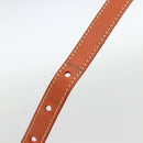PRADA Tote Bag Nylon 2way Orange Gold Auth YKZ1003A-9