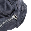 FENDI Mamma Baguette Hand Bag Nylon Black Silver Auth YKZ1005-21