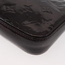 LOUIS VUITTON Vernis Pochette Accessoires Pouch Amarante M91576 LV Auth YKZ1011A-13