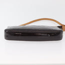 LOUIS VUITTON Vernis Pochette Accessoires Pouch Amarante M91576 LV Auth YKZ1011A-9