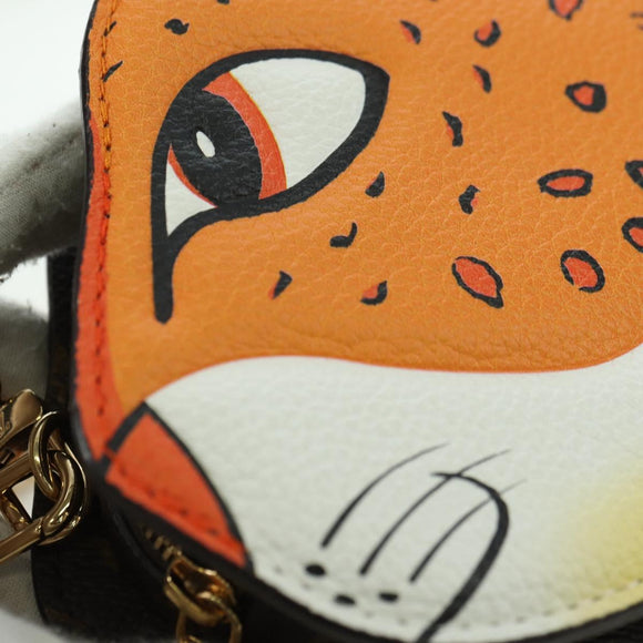 LOUIS VUITTON Monogram Sun Yitian Wallet On Chain Leopard Bag LV Auth YKZ1015SM