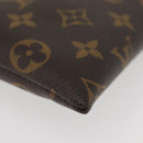 LOUIS VUITTON Monogram Pochette Apollo Clutch Bag Blue M63048 LV Auth YKZ1016-7