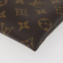 LOUIS VUITTON Monogram Pochette Apollo Clutch Bag Blue M63048 LV Auth YKZ1016-14