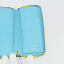 LOUIS VUITTON Playground Zippy Vertical Wallet Yellow M82005 Auth YKZ1017V-17