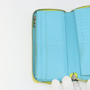 LOUIS VUITTON Playground Zippy Vertical Wallet Yellow M82005 Auth YKZ1017V-18