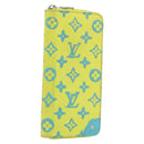 LOUIS VUITTON Playground Zippy Vertical Wallet Yellow M82005 Auth YKZ1017V-1
