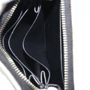 SAINT LAURENT Coin Purse Canvas Multicolor Silver Auth YKZ1018A-21