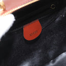 GUCCI Bamboo Hand Bag Patent leather Brown Gold 000 270 0323 Auth YKZ1028-18