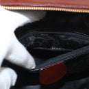 GUCCI Bamboo Hand Bag Patent leather Brown Gold 000 270 0323 Auth YKZ1028-11