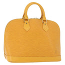 LOUIS VUITTON Epi Alma Hand Bag Yellow M52149 LV Auth YKZ1031A-1