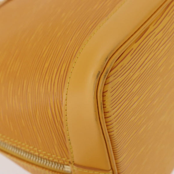 LOUIS VUITTON Epi Alma Hand Bag Yellow M52149 LV Auth YKZ1031A