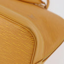 LOUIS VUITTON Epi Alma Hand Bag Yellow M52149 LV Auth YKZ1031A-16