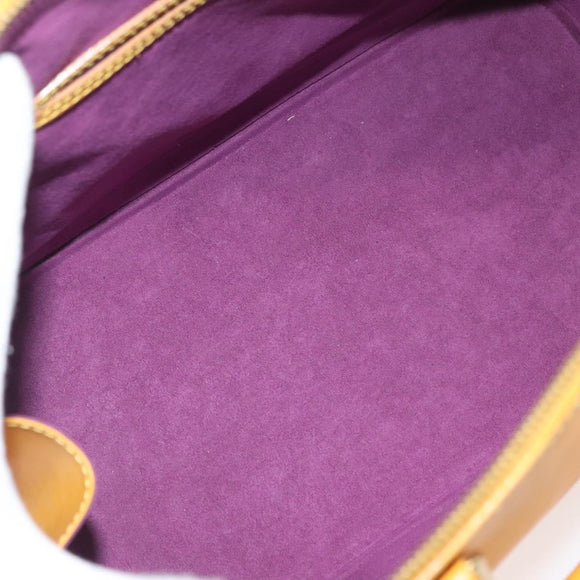 LOUIS VUITTON Epi Alma Hand Bag Yellow M52149 LV Auth YKZ1031A