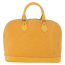 LOUIS VUITTON Epi Alma Hand Bag Yellow M52149 LV Auth YKZ1031A-13
