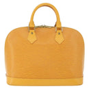 LOUIS VUITTON Epi Alma Hand Bag Yellow M52149 LV Auth YKZ1031A-2