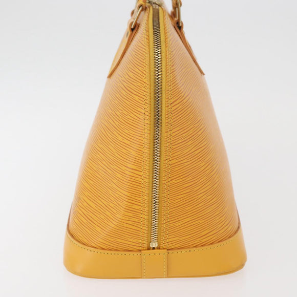 LOUIS VUITTON Epi Alma Hand Bag Yellow M52149 LV Auth YKZ1031A