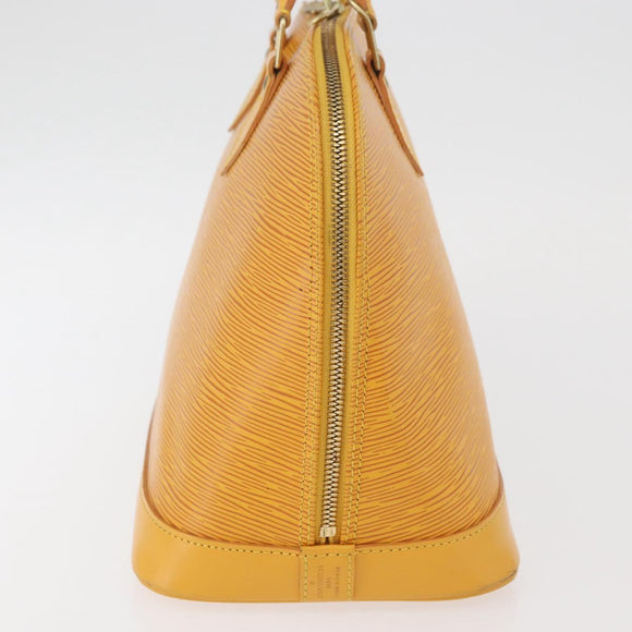 LOUIS VUITTON Epi Alma Hand Bag Yellow M52149 LV Auth YKZ1031A