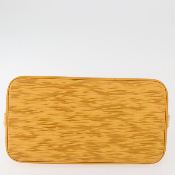 LOUIS VUITTON Epi Alma Hand Bag Yellow M52149 LV Auth YKZ1031A
