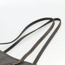 FENDI Zucca Canvas Tote Bag Black Brown Auth YKZ1039-8