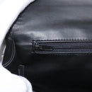 BALLY Shoulder Bag Leather Black Gold Auth YKZ1046-22