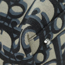 Christian Dior Trotter Canvas Weekender 40 Bag 2way Navy Silver Auth YKZ1047SAM-9