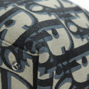 Christian Dior Trotter Canvas Weekender 40 Bag 2way Navy Silver Auth YKZ1047SAM-17