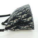 Christian Dior Trotter Canvas Weekender 40 Bag 2way Navy Silver Auth YKZ1047SAM-3