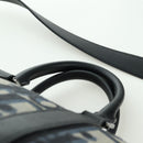 Christian Dior Trotter Canvas Weekender 40 Bag 2way Navy Silver Auth YKZ1047SAM-14