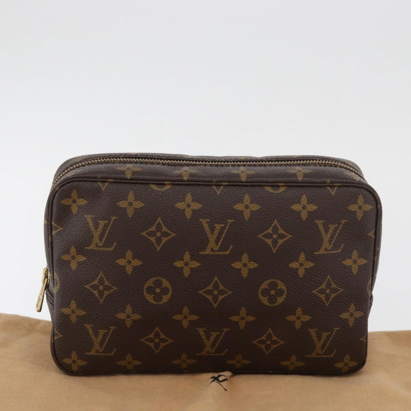 LOUIS VUITTON Monogram Trousse Toilette 23 Clutch Bag M47524 LV Auth YKZ1051A