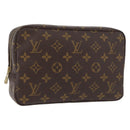 LOUIS VUITTON Monogram Trousse Toilette 23 Clutch Bag M47524 LV Auth YKZ1051A-1