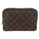 LOUIS VUITTON Monogram Trousse Toilette 23 Clutch Bag M47524 LV Auth YKZ1051A-13