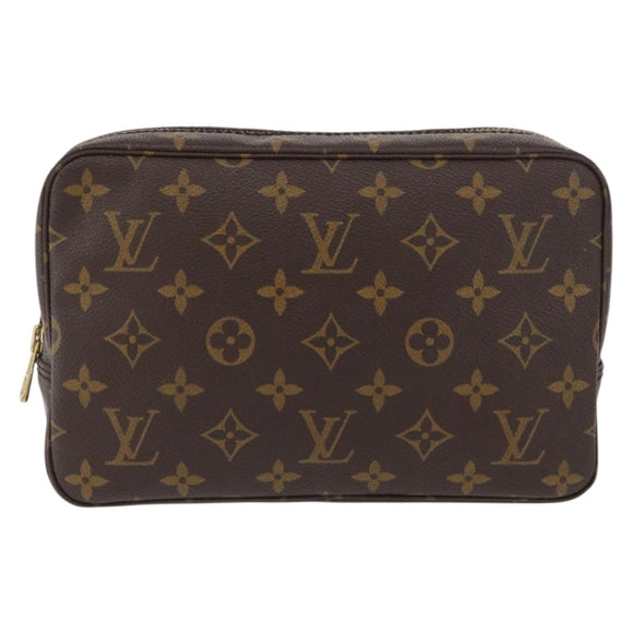 LOUIS VUITTON Monogram Trousse Toilette 23 Clutch Bag M47524 LV Auth YKZ1051A