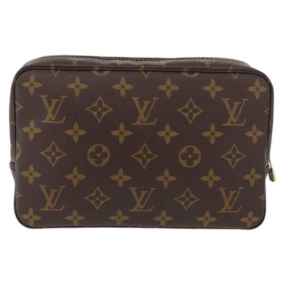 LOUIS VUITTON Monogram Trousse Toilette 23 Clutch Bag M47524 LV Auth YKZ1051A